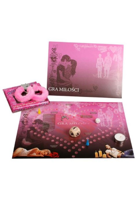 Planszowa gra miłości erotyczna dla par kajdanki