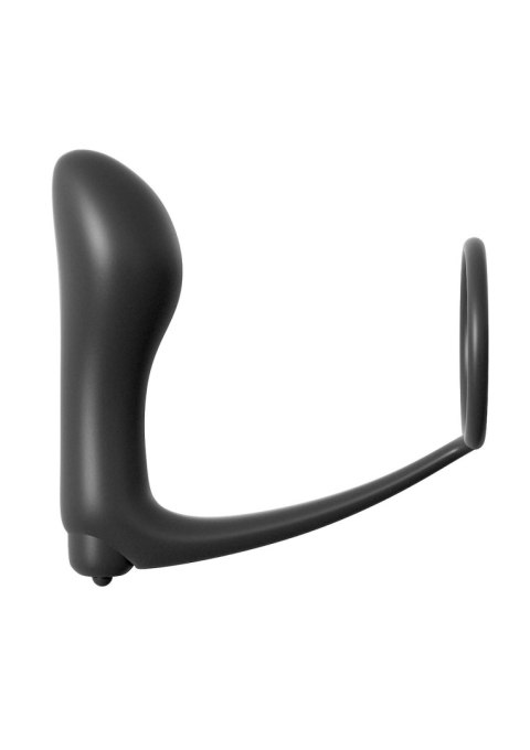 Plug-ASS GASM COCKRING PLUG BLACK