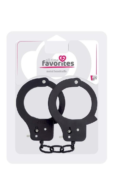 Kajdanki-BONDX METAL CUFFS - BLACK