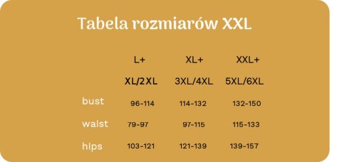 Stefi black chemise XXL+ ( czarna halka )