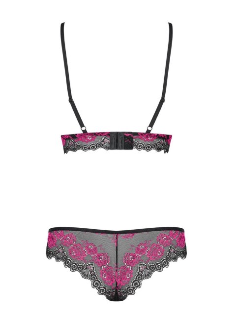 Zmysłowy sex komplet stanik figi obsessive l/xl