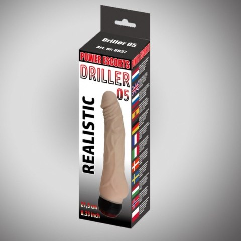 Wibrator jak penis realistyczne żyły główka 21cm