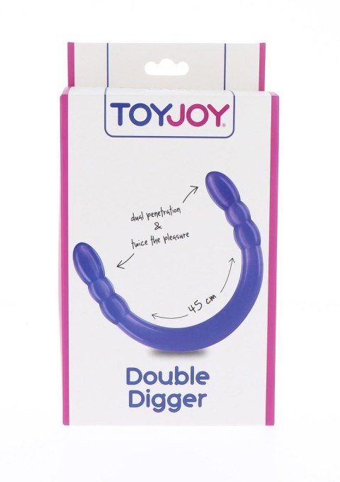 Dildo podwójne 2 końcówki dwustronne długie 45cm