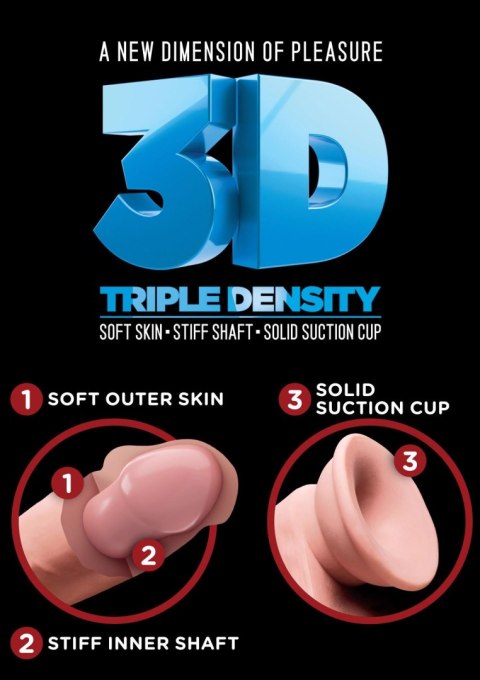 8Inch Triple Density Cock