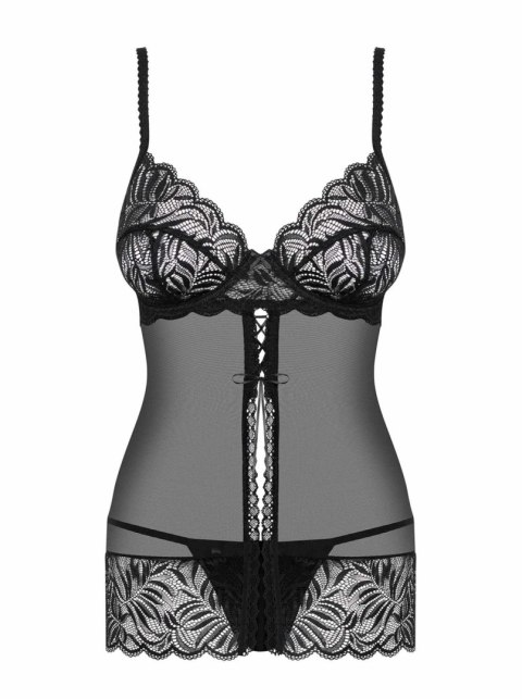Koszulka stringi komplet babydoll obsessive l/xl