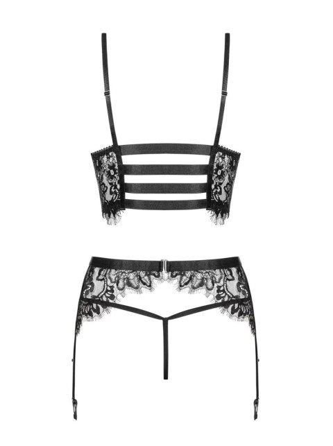 Komplet półgorset pas stringi obsessive lashy l/xl