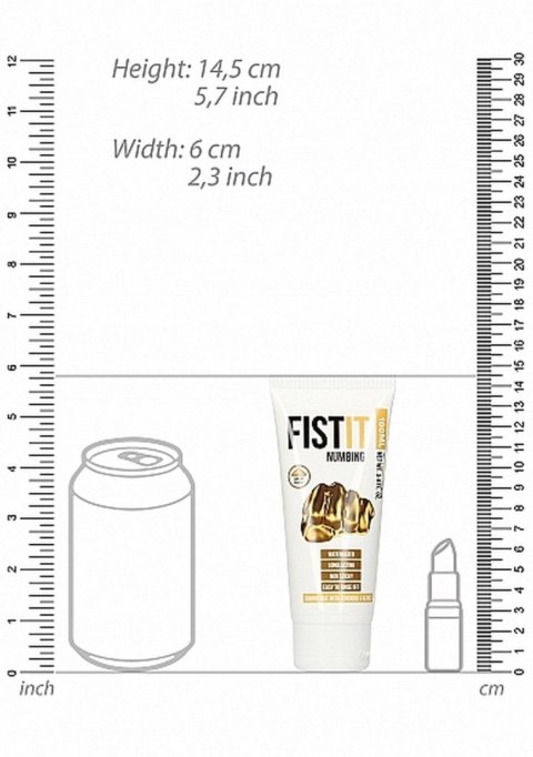 Żel fistingowy znieczulający nawilżający 100 ml