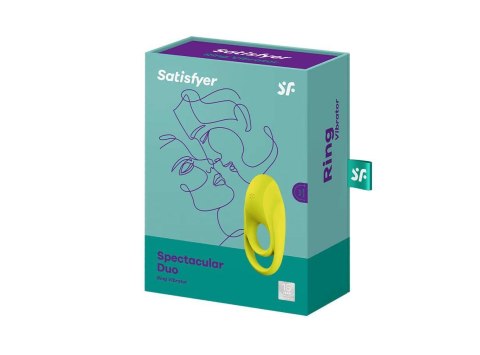 Pierścień na penisa podwójny satisfyer spectacular