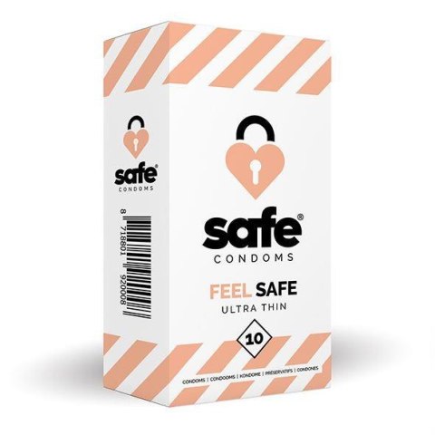 SAFE - Condooms Voelen Veilig Ultra Dun (10 stuks)