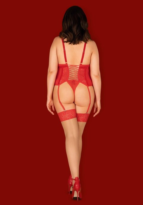 Pończochy do pasa obsessive blossmina 4xl/5xl sex