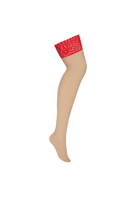 Pończochy do pasa obsessive blossmina 4xl/5xl sex