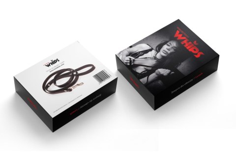 Smycz BDSM bondage do obroży skóra ekologiczna