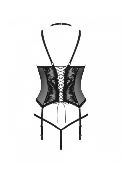 Bielizna-Alessya gorset czarny XS/S