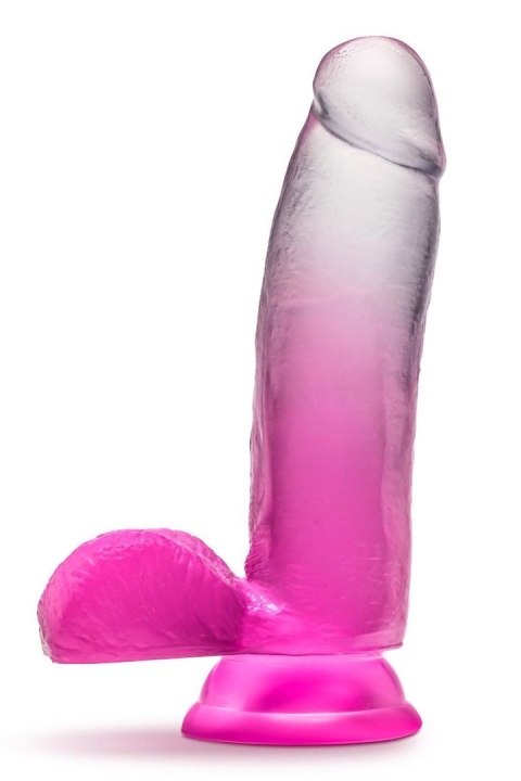 Fikuśne grube sex dildo z przyssawka i jądrami