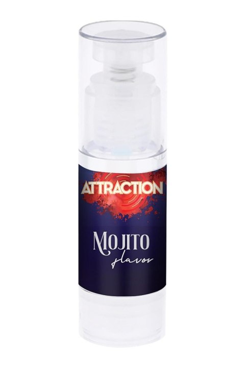 Żel jadalny do masażu Hot Kiss Smak Mojito 50ML