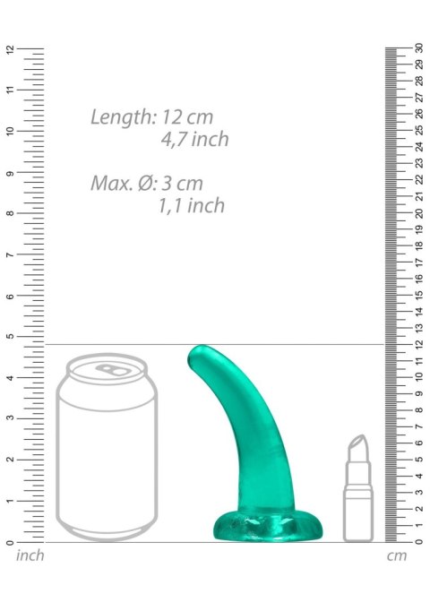 Gładkie małe dildo do stymulacji pochwy anusa 12cm