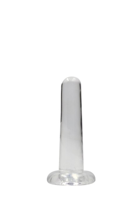 Małe gładkie przezroczyste dildo przyssawka 13,5cm
