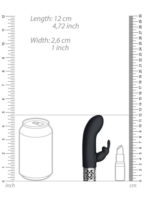 Silikonowy wibrator mini króliczek 10 trybów