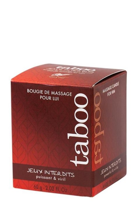 Świeca do masażu erotycznego zapachowa 60gr natura