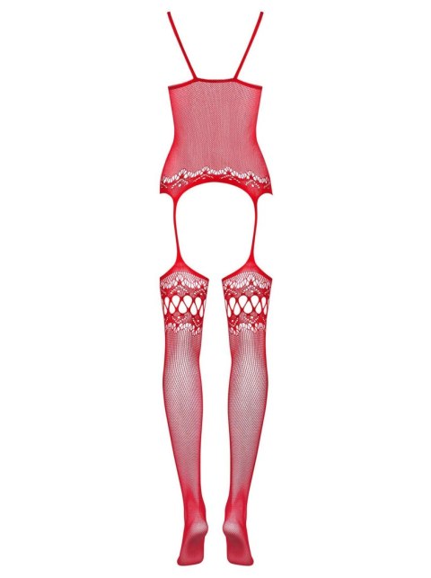 Erotyczne bodystocking otwarty krok F214 S/M/L
