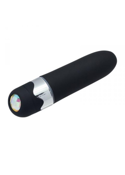 Wibrator z kryształem diamentem klasyczny sex 15cm