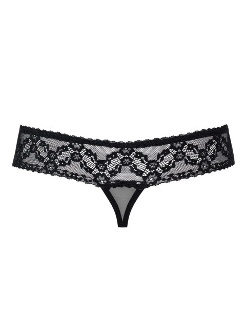 Stringi z rozciętym otwartym krokiem obsessive s/m