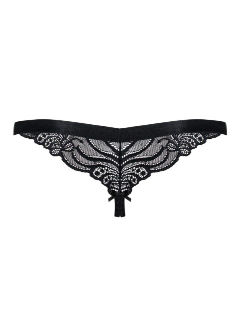 Stringi z wyciętym otwartym krokiem obsessive s/m